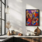 Anbetung 1930 Adolf Holzel 6 mockup