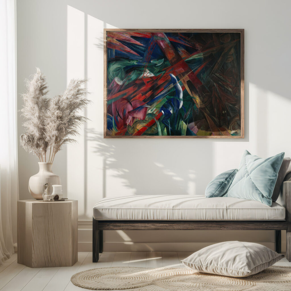 Animal Destinies The Trees Showed Their Rings the Animals Their Veins 1913 Franz Marc 5 mockup