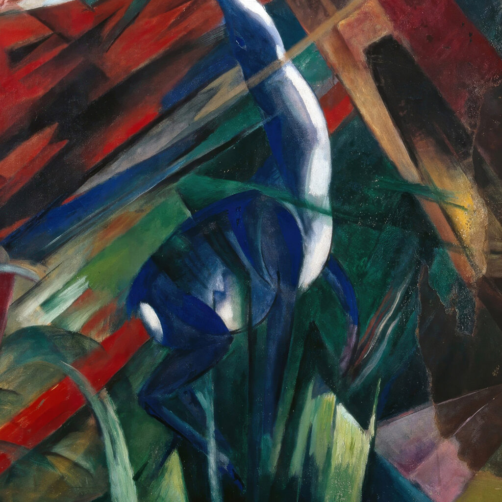 Animal Destinies The Trees Showed Their Rings the Animals Their Veins 1913 Franz Marc 8 mockup