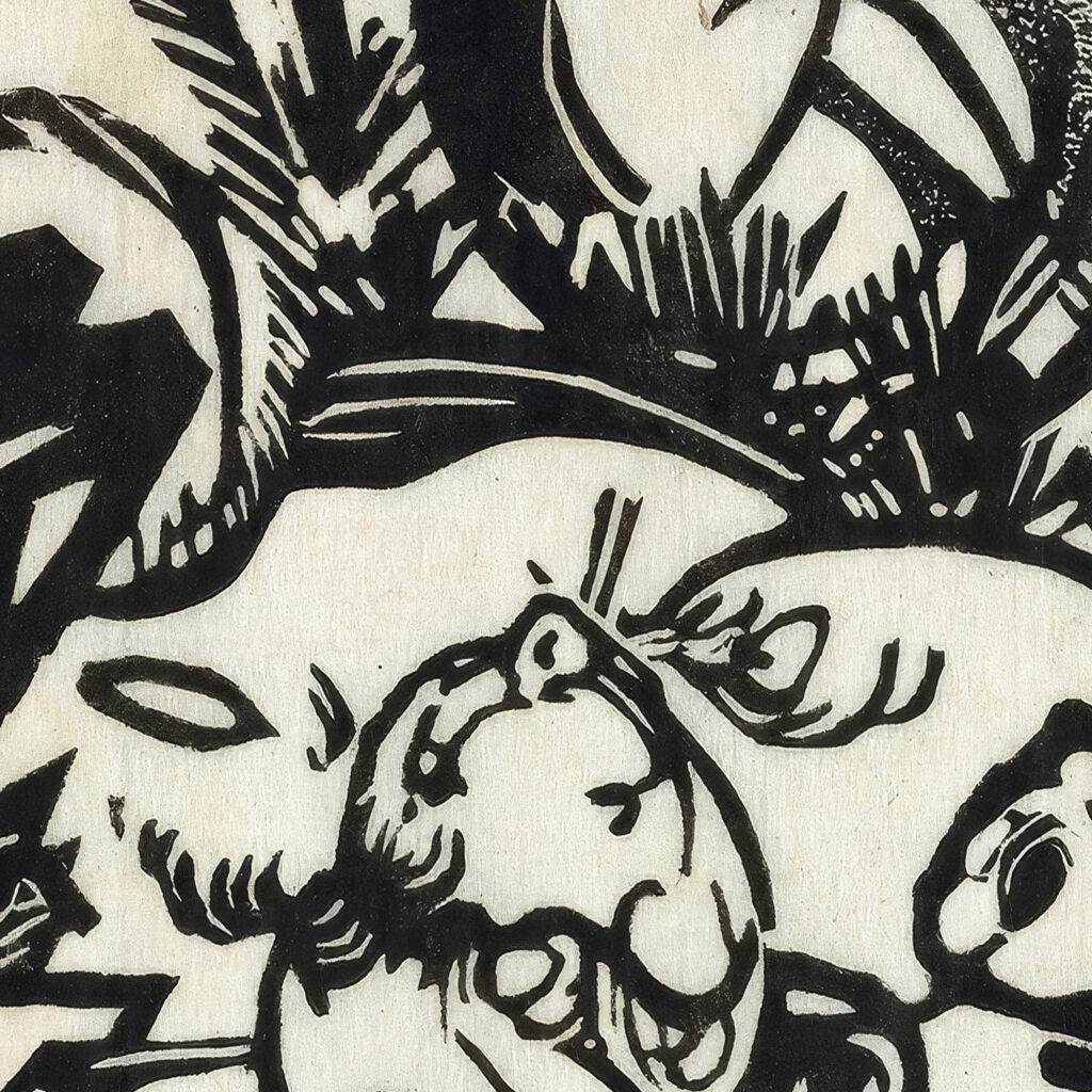 Animal legend 1913 Franz Marc 8 mockup