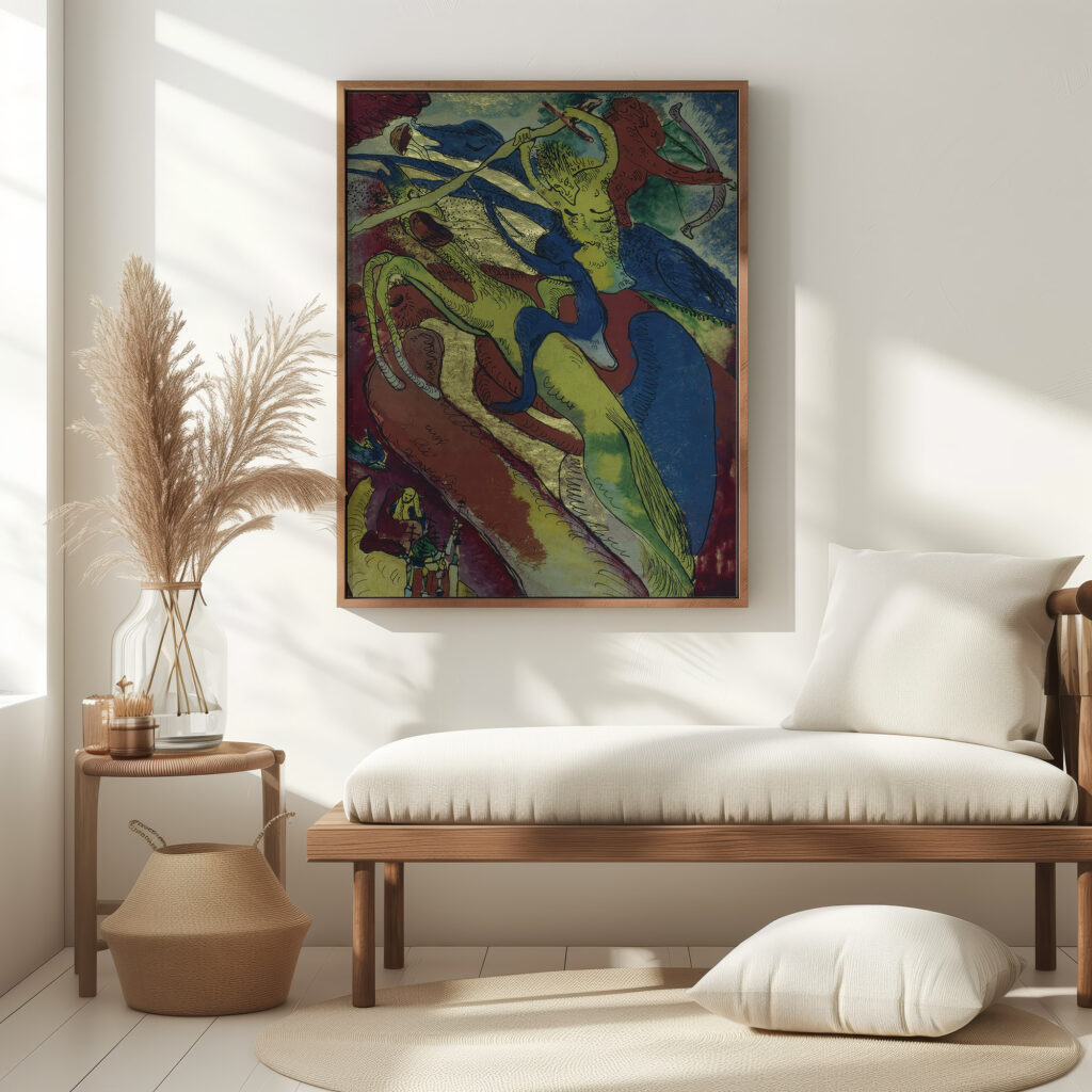 Apocalyptic Riders I 1911 Wassily Kandinsky 5 mockup