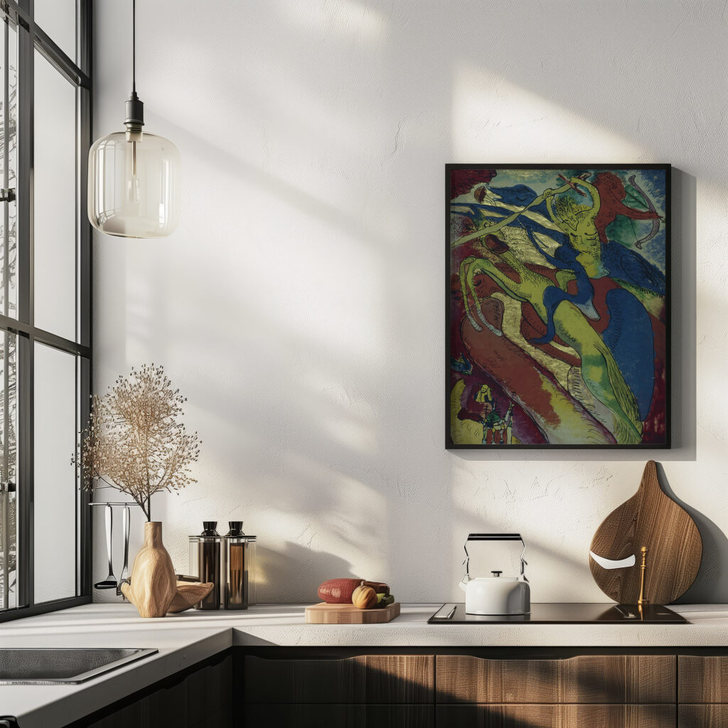 Apocalyptic Riders I 1911 Wassily Kandinsky 6 mockup