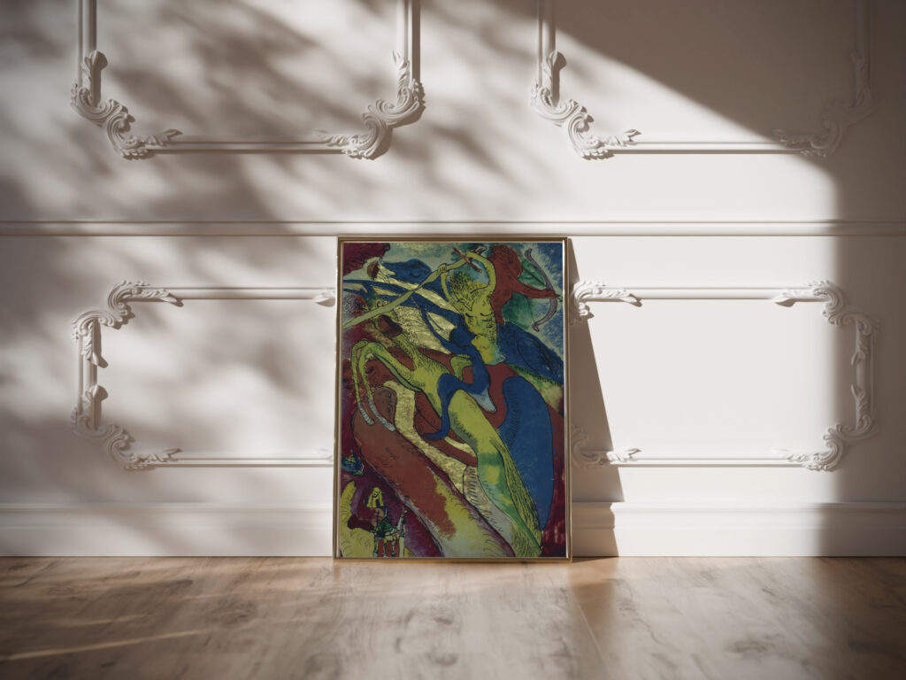 Apocalyptic Riders I 1911 Wassily Kandinsky video mockup