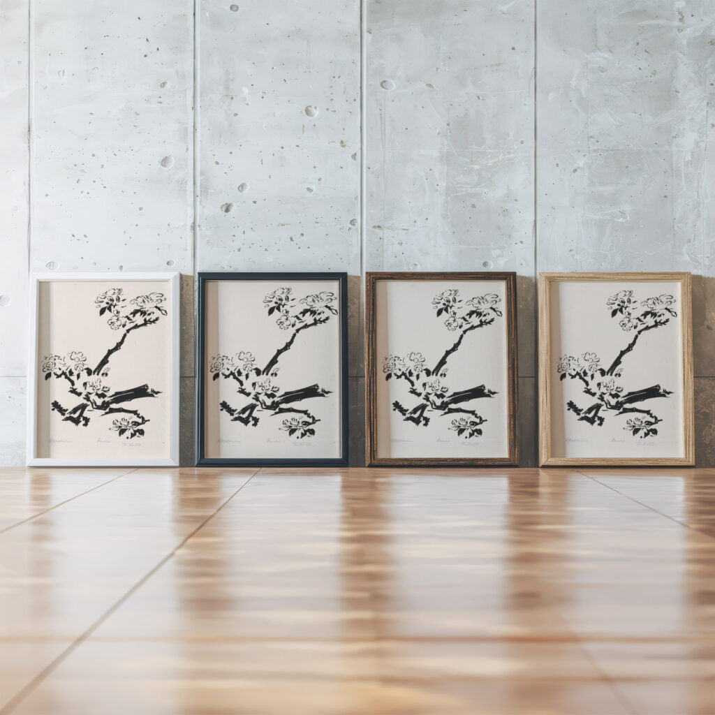 Appelbloesem 1922 Johannes Frederik Engelbert ten Klooster framed posters mockup