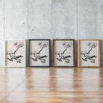 Appelbloesem 1922 Johannes Frederik Engelbert ten Klooster framed posters mockup