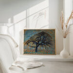 Apple Tree Pointillist Version 1908–1909 Piet Mondrian 4 mockup Apple Tree Pointillist Version 1908–1909 Piet Mondrian 4 mockup