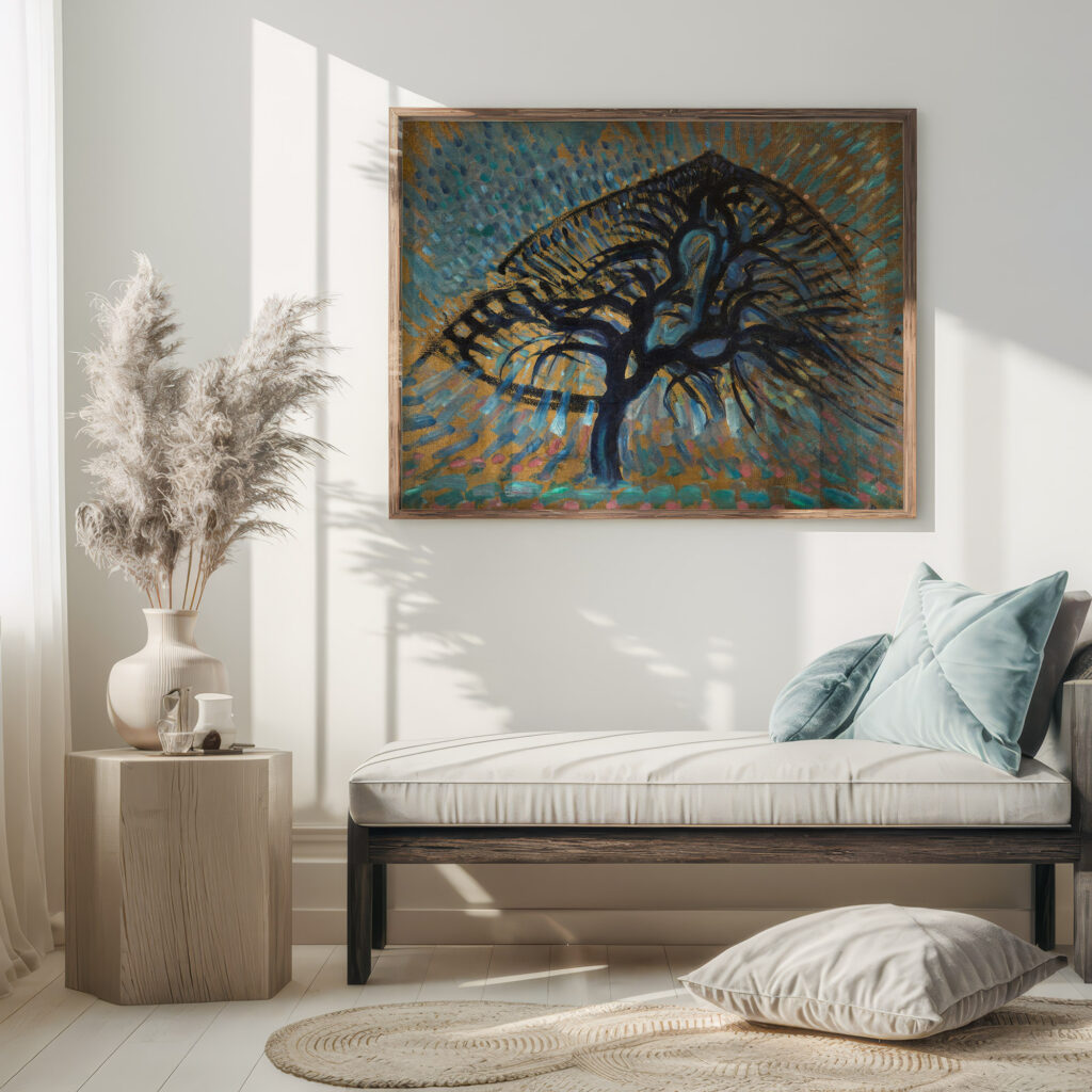 Apple Tree Pointillist Version 1908–1909 Piet Mondrian 5 mockup