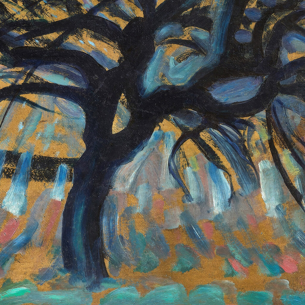 Apple Tree Pointillist Version 1908–1909 Piet Mondrian 8 mockup