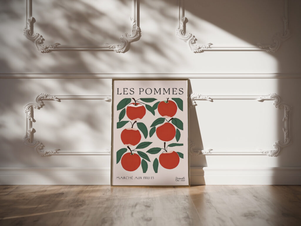 Apples 3x4 video mockup