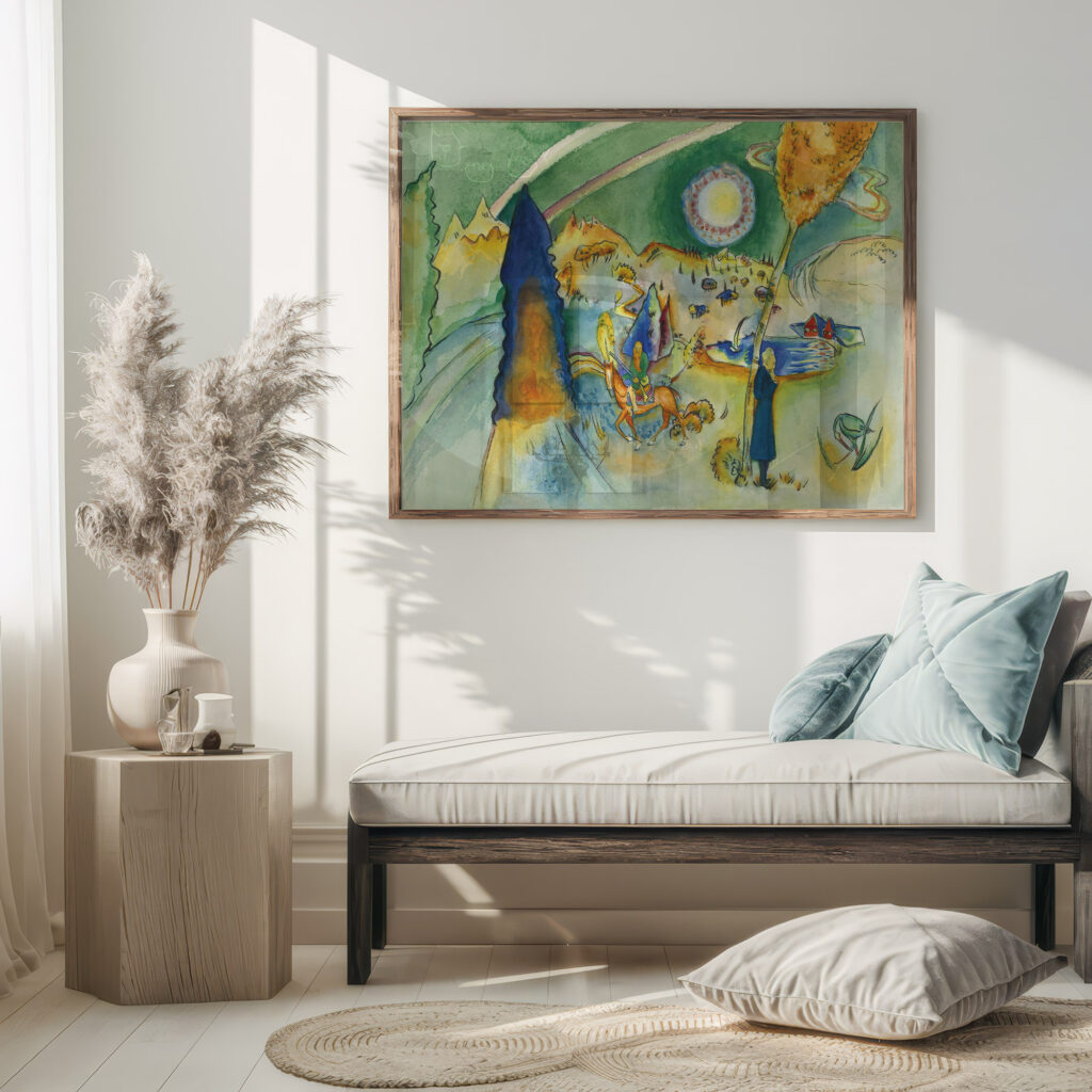 Aquarell fur Poul Bjerre 1916 Wassily Kandinsky 5 mockup