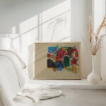 Aquarell ‘Mit Wald und Regenbogen 1913 Wassily Kandinsky 4 mockup