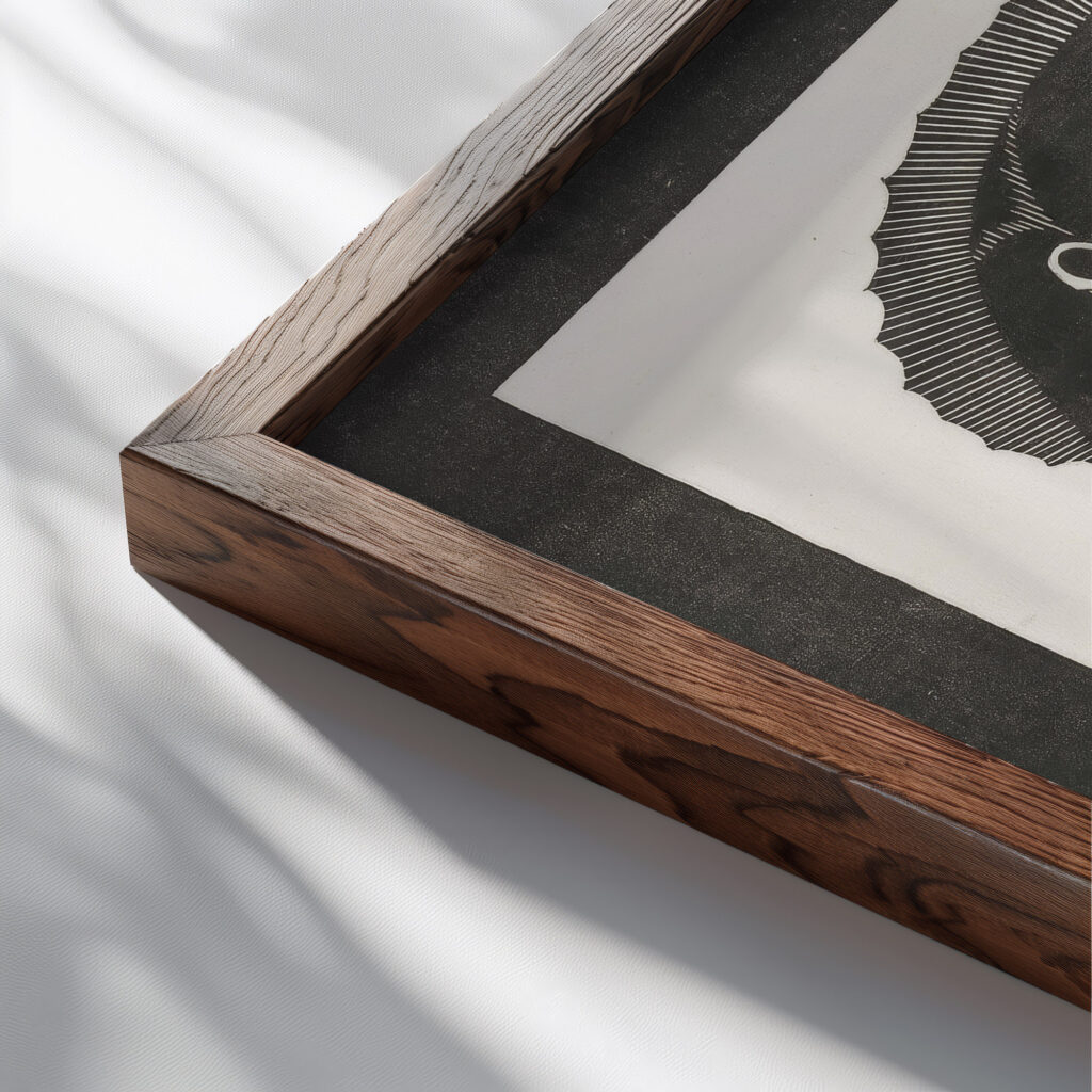 Ara 1926 Samuel Jessurun de Mesquita close up dark wood mockup