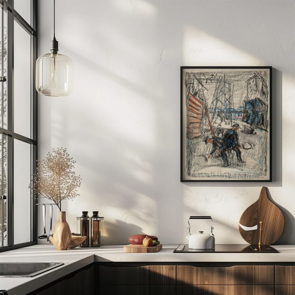 Arbeidere i gate 1930 1931 Edvard Munch 6 mockup