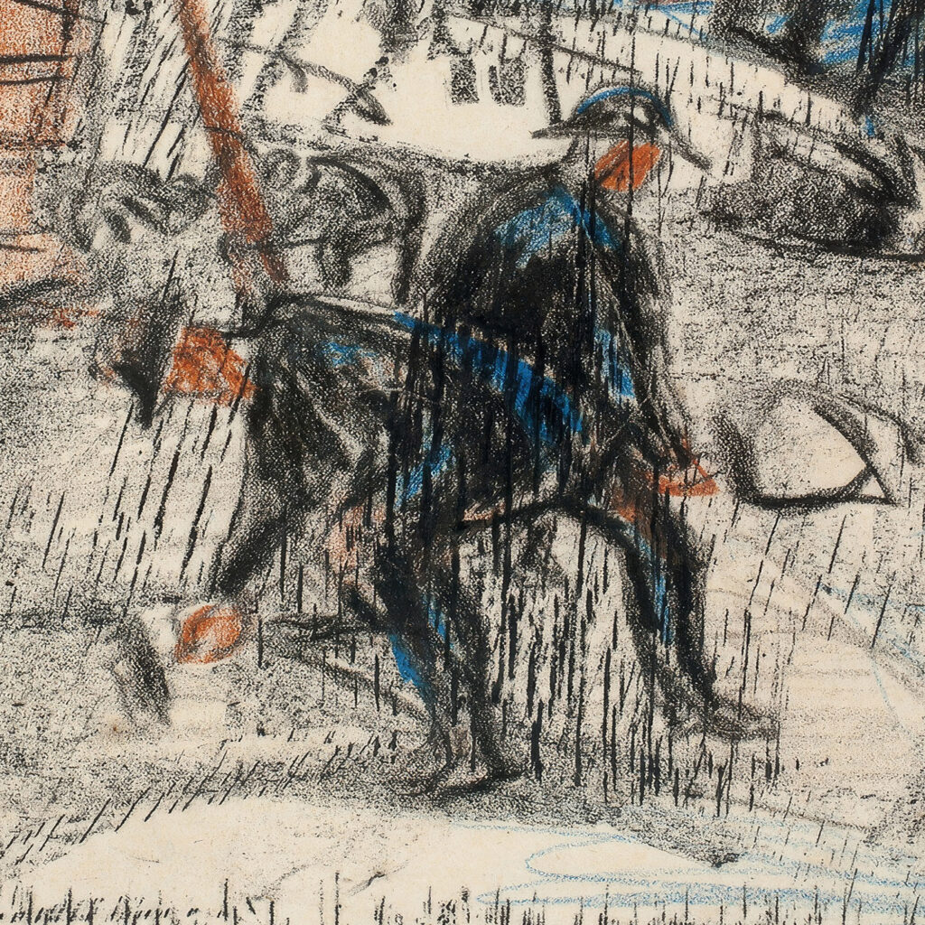 Arbeidere i gate 1930 1931 Edvard Munch 8 mockup