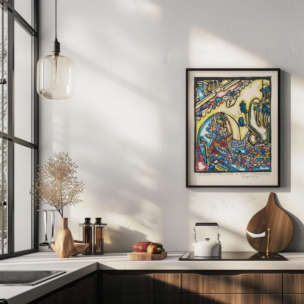 Arbeiten in Flussbett der Etsch Working in the Adige riverbed 1906 Reijer Stolk 6 mockup