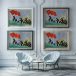 Arbeitersturm around 1923 Karl Wiener framed posters mockup