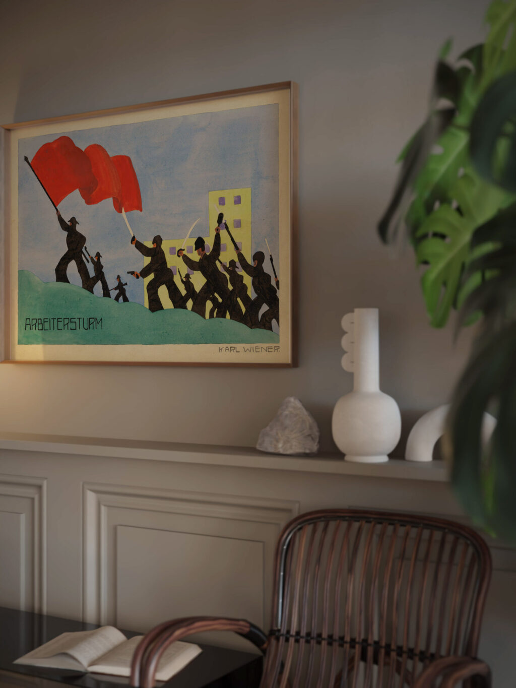 Arbeitersturm around 1923 Karl Wiener video mockup