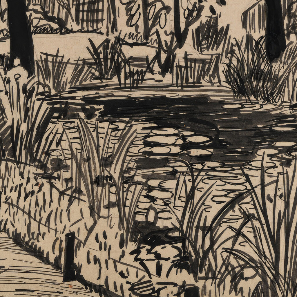Arboretum ca. 1914 1918 Henry Lyman Sayen 8 mockup