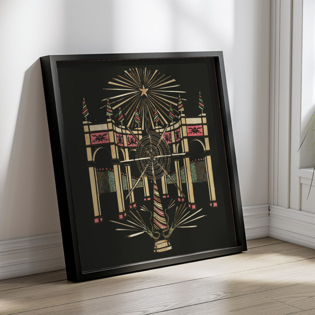 Arcade with Serpents and Fireworks ca. 1780 Unknown 4 mockup