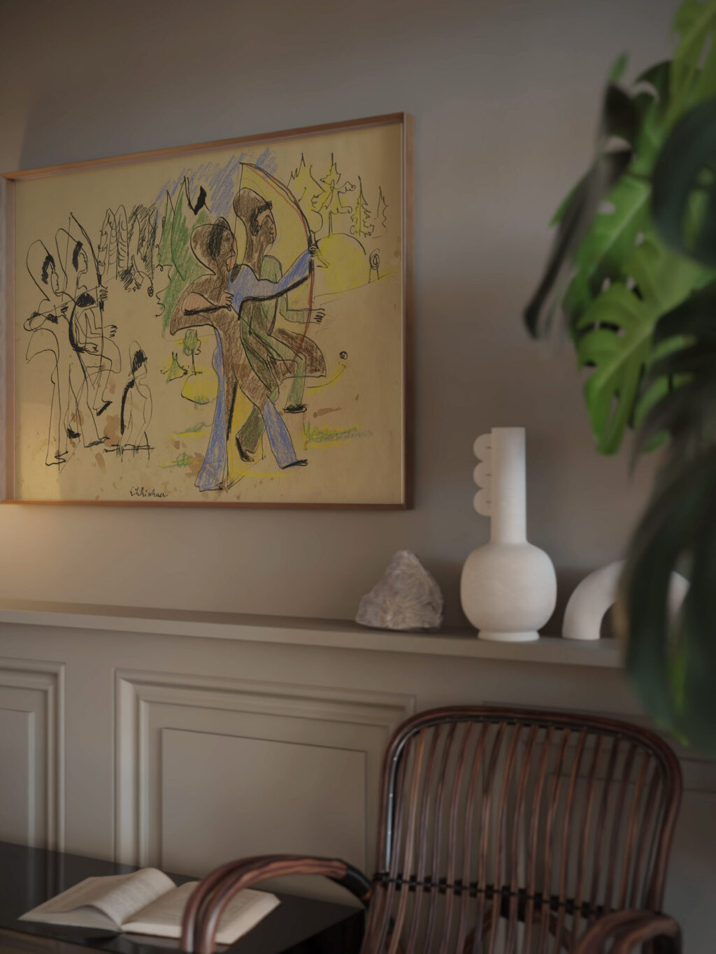 Archers 1935 Ernst Ludwig Kirchner video mockup