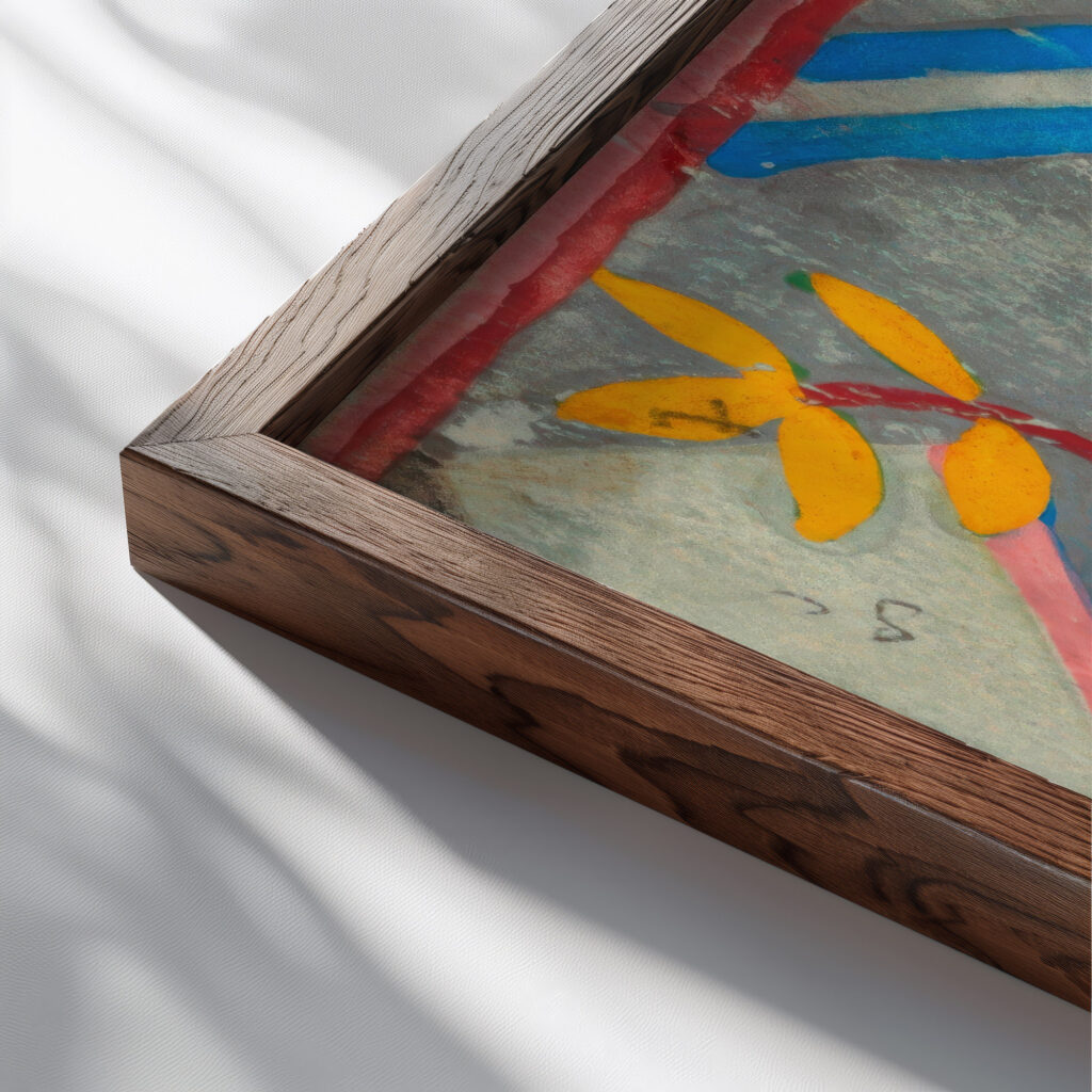 Archibald 1913–17 Unknown 2 close up dark wood mockup