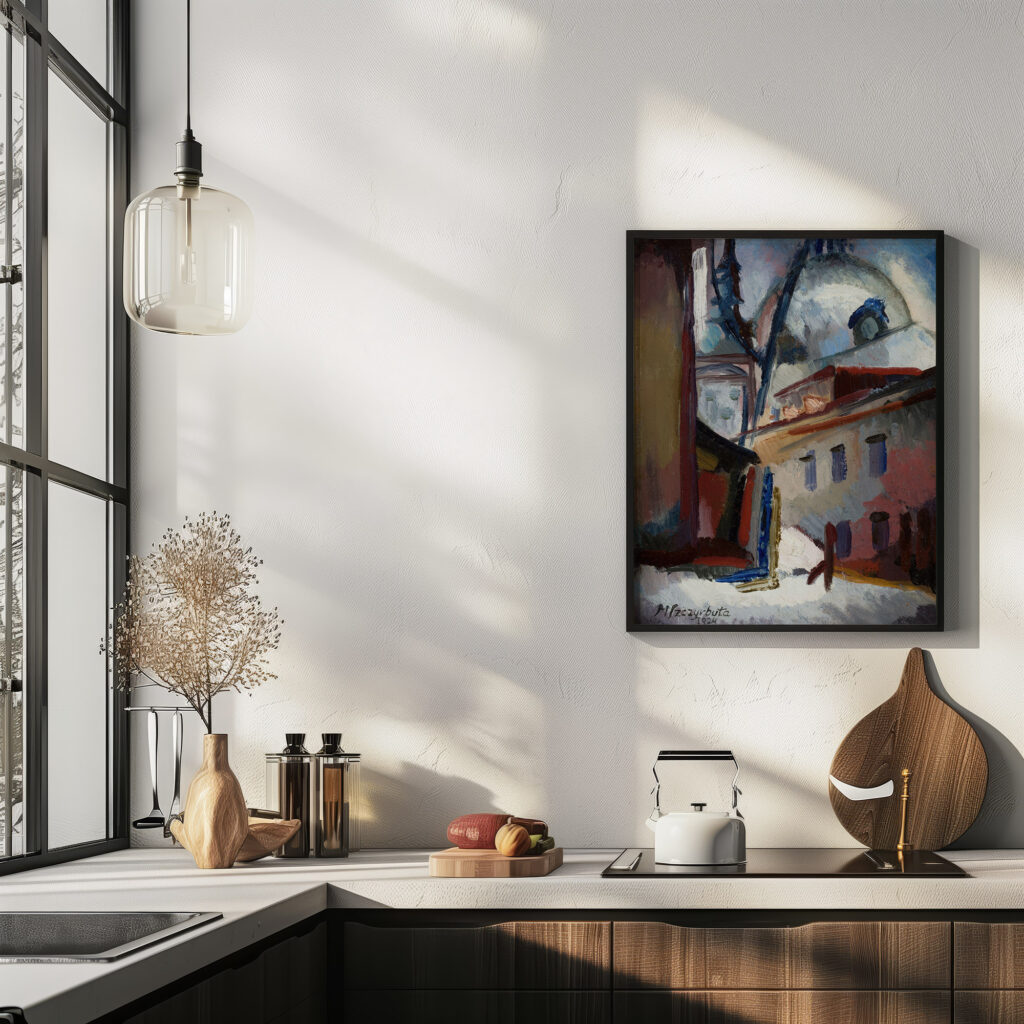 Architecture of a small town 1924 Marian Szczyrbula 6 mockup