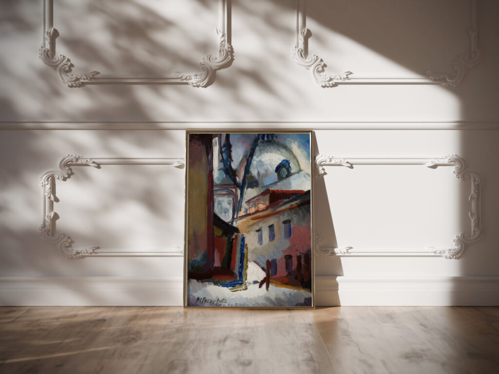 Architecture of a small town 1924 Marian Szczyrbula video mockup