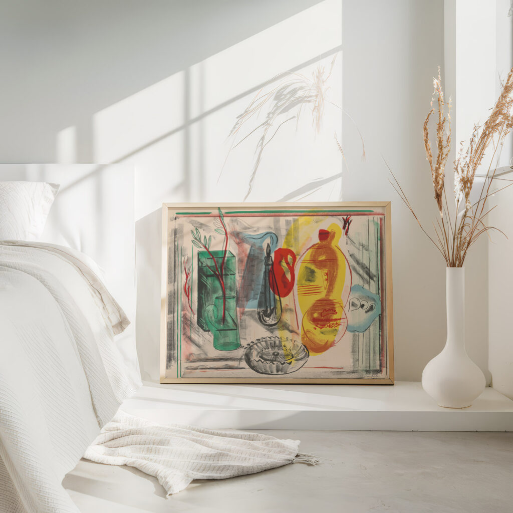 Arrangement of jugs 1938 Frances Hodgkins 4 mockup