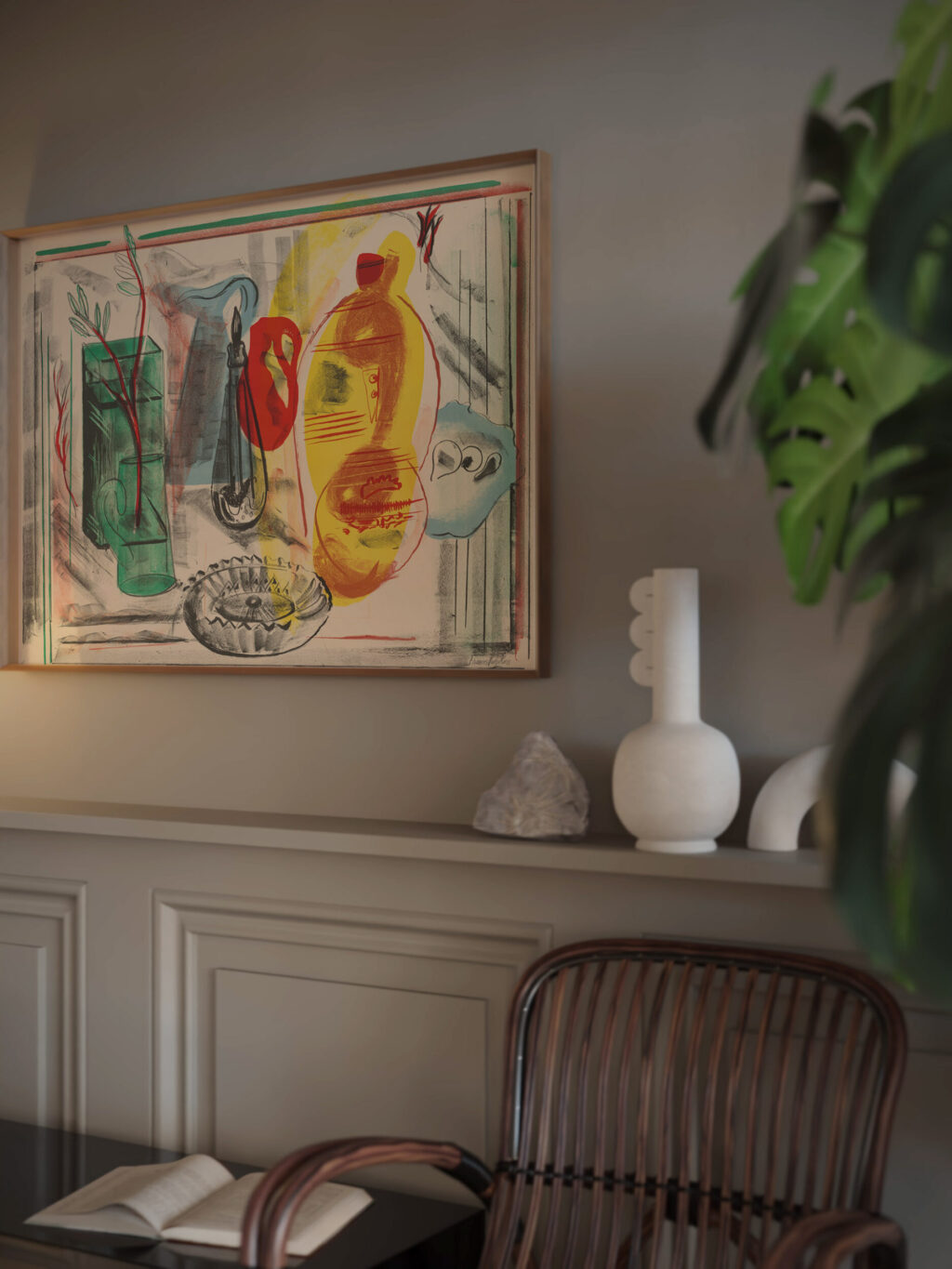 Arrangement of jugs 1938 Frances Hodgkins video mockup