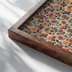 Art – Gout – Beaute Feuillets de l elegance feminine Mai 1929 No. 105 9e Annee p. 1 Unknown close up dark wood mockup