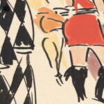 Artists Ball Harlequin and Dancers 1921 Joaquin Torres Garcia 8 mockup