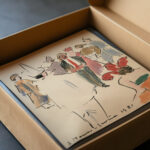 Artists Ball Pierrot and Figures Standing 1921 Joaquin Torres Garcia video mockup