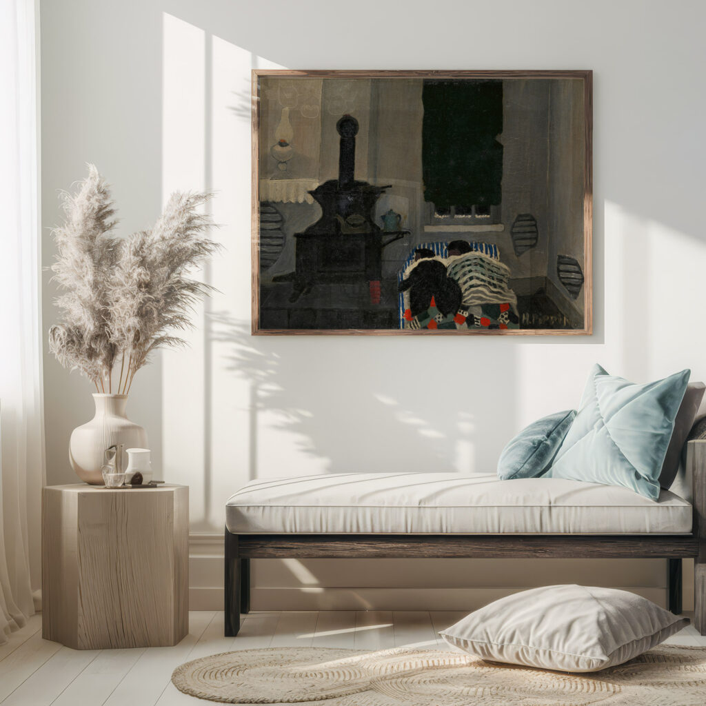 Asleep 1943 Horace Pippin 5 mockup