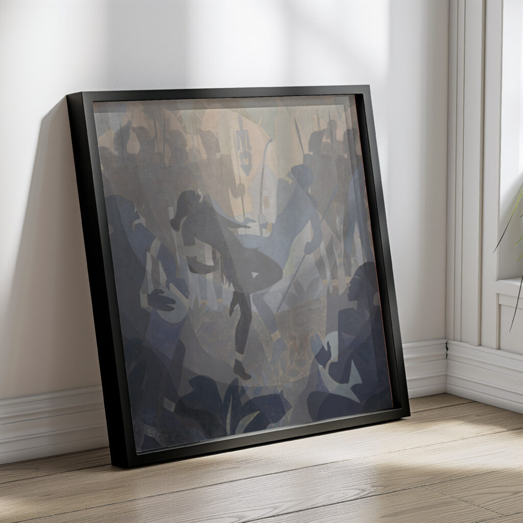 Aspects of Negro Life The Negro in an African Setting 1935 Aaron Douglas 4 mockup