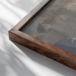 Aspects of Negro Life The Negro in an African Setting 1935 Aaron Douglas close up dark wood mockup