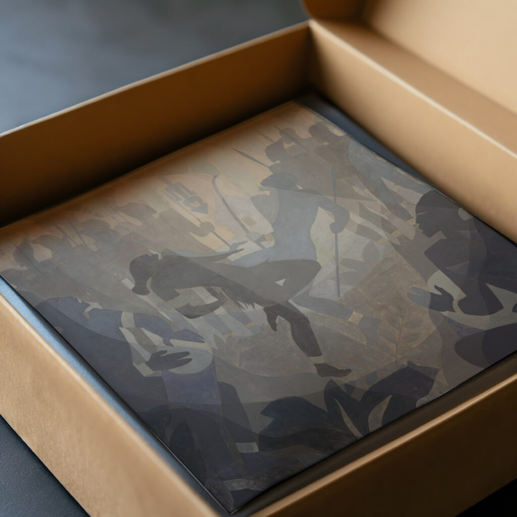 Aspects of Negro Life The Negro in an African Setting 1935 Aaron Douglas video mockup