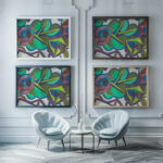 Asta 1910 Unknown framed posters mockup