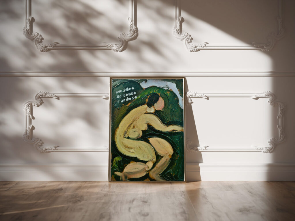 At Fresh Air Nude c.1914 Amadeo de Souza Cardoso video mockup