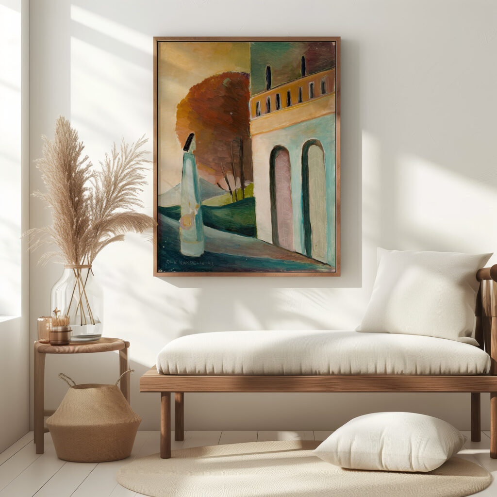 At a Palace Gate 1943 Ole Kandelin 5 mockup