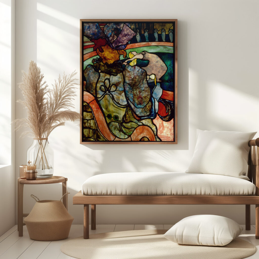 At the New Circus Papa Chrysanthemum Circa 1894 Henri de Toulouse Lautrec 5 mockup