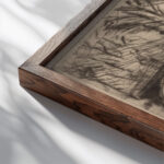 At the Zoo 1920 Lovis Corinth close up dark wood mockup