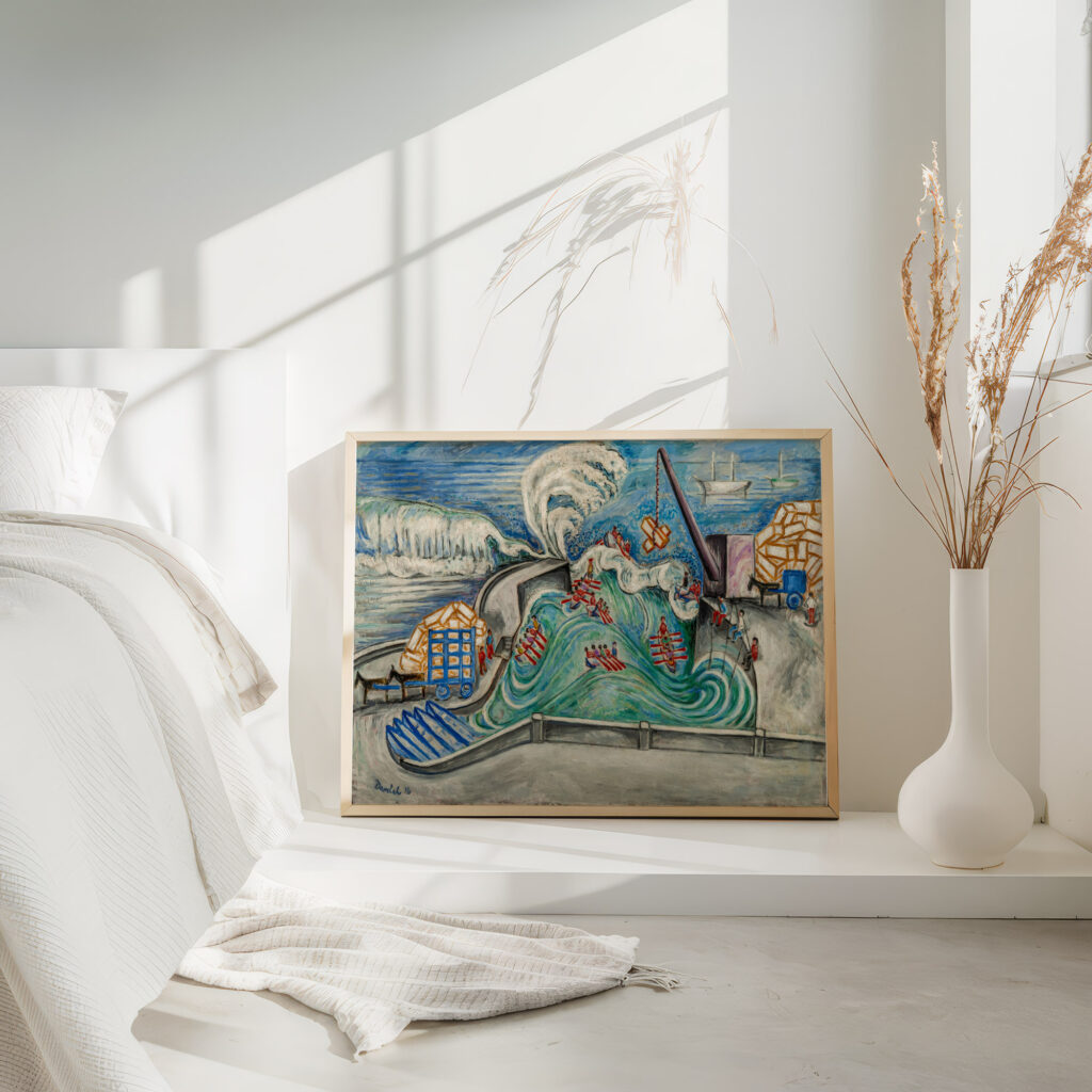 Atlantic Port 1916 Nils von Dardel 4 mockup
