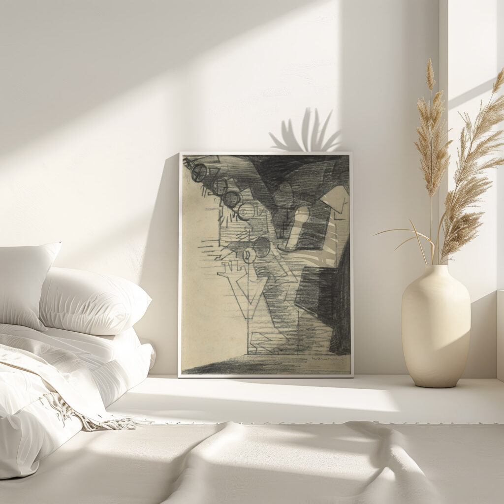 Au casino Dessins pour Aurelia Louis Marcoussis 4 mockup