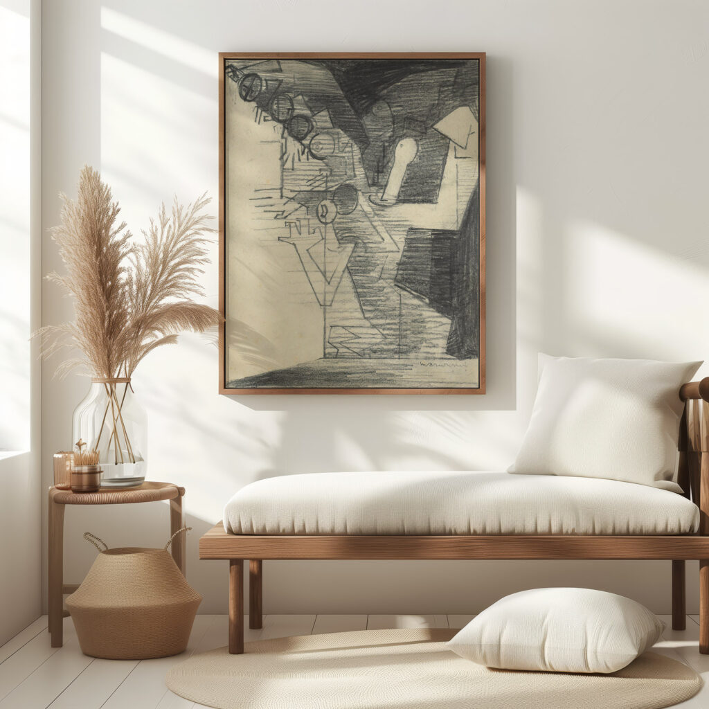 Au casino Dessins pour Aurelia Louis Marcoussis 5 mockup