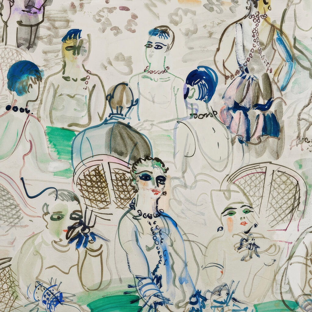 Au casino circa 1925 Raoul Dufy 8 mockup