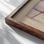 Aufbau II around 1923 Karl Wiener close up dark wood mockup