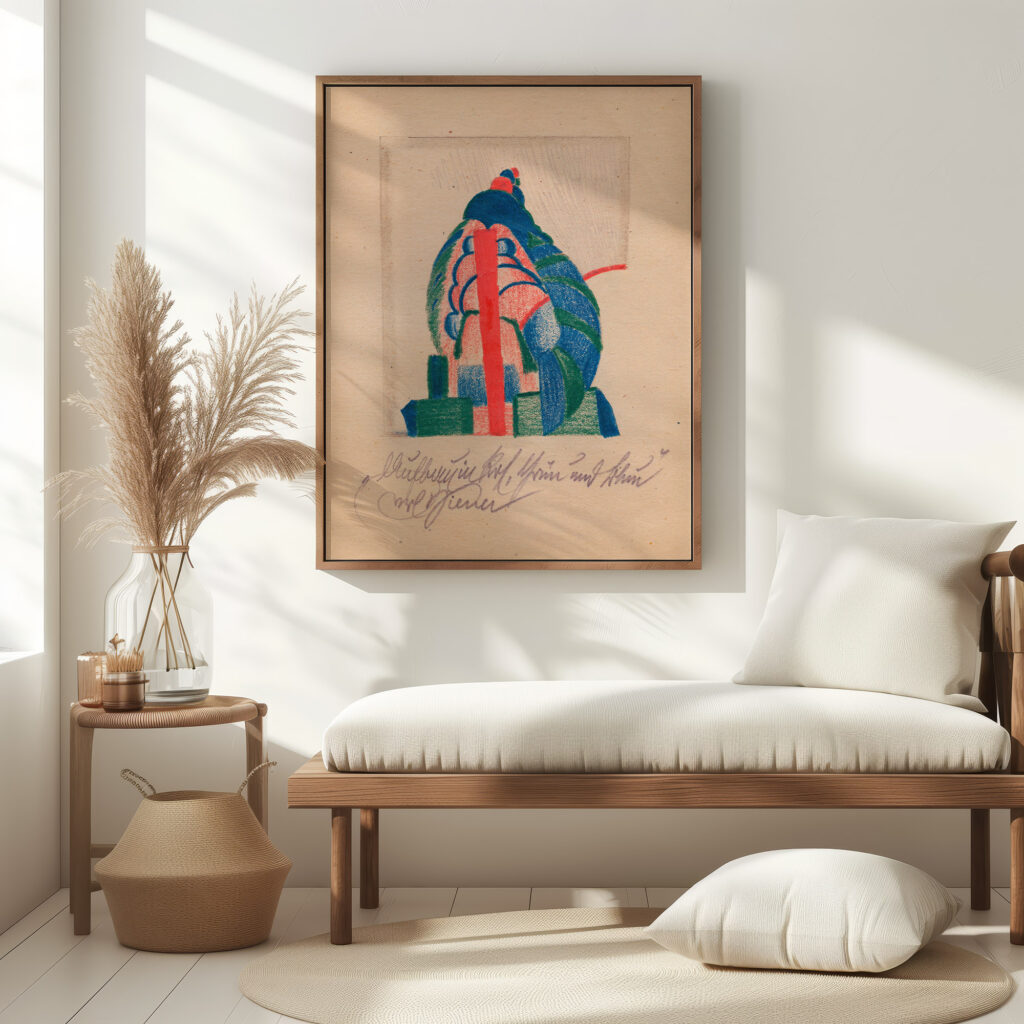 Aufbau in Rot Grun und Blau around 1923 Karl Wiener 5 mockup