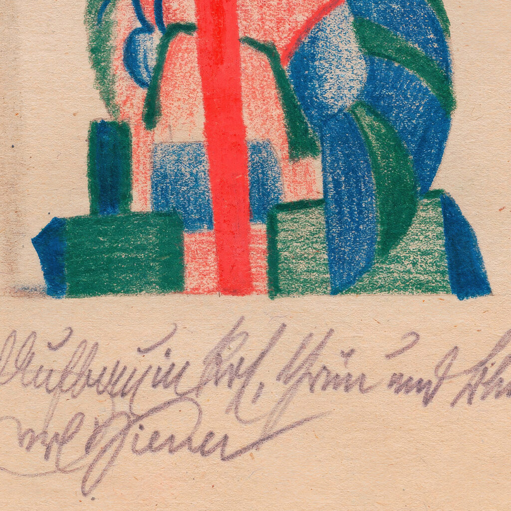 Aufbau in Rot Grun und Blau around 1923 Karl Wiener 8 mockup