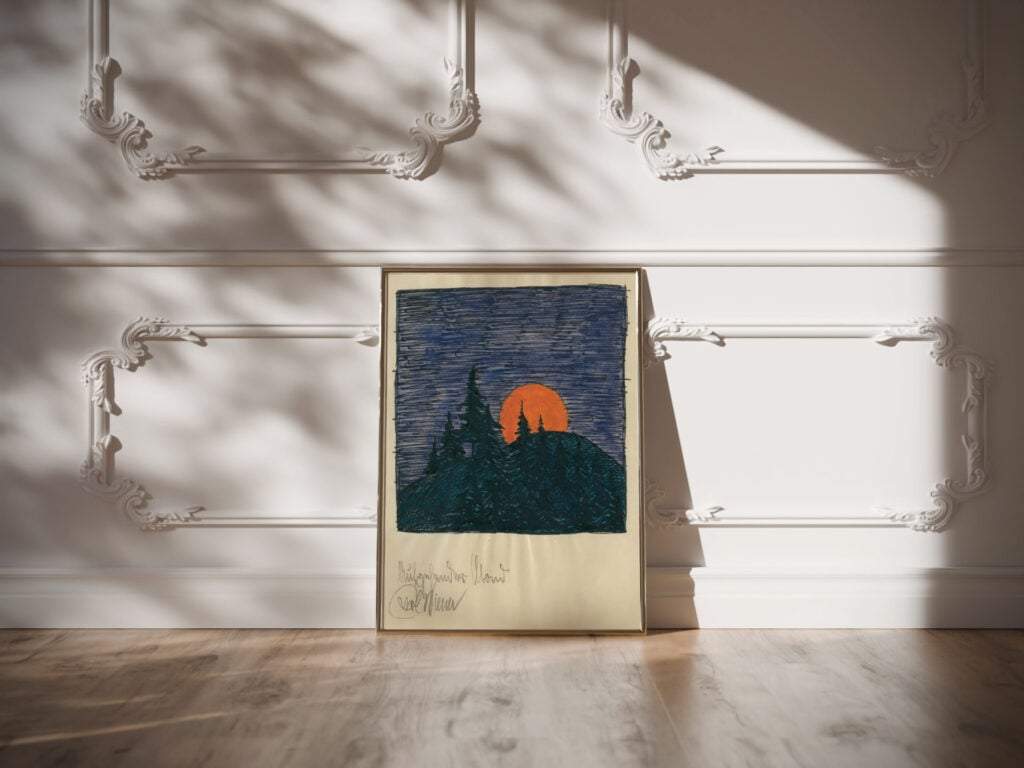 Aufgehender Mond around 1921 Karl Wiener video mockup