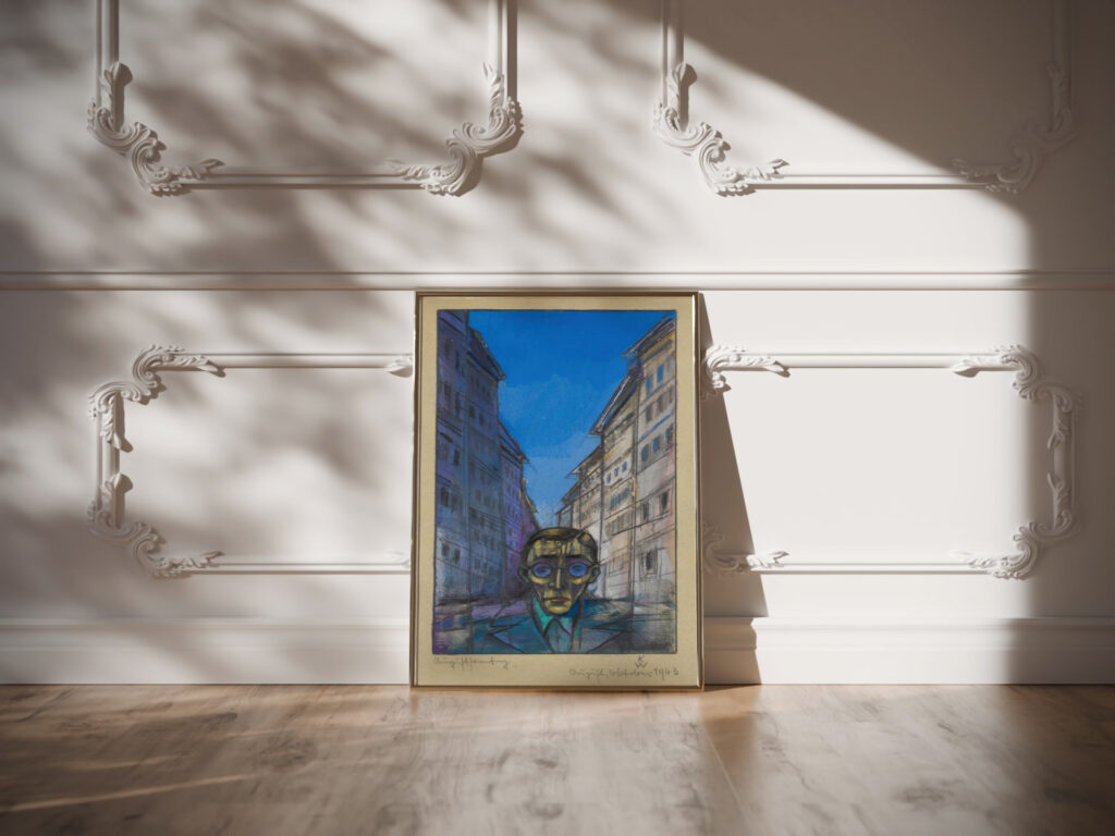 Augustsonntag Selbstbildnis 1943 Karl Wiener video mockup